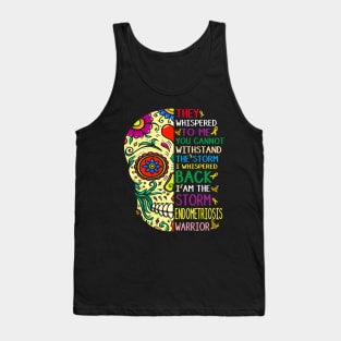 endometriosis skull i am the storm Tank Top